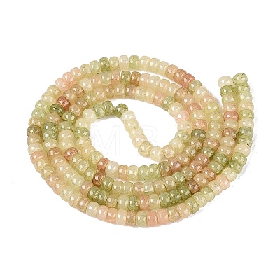 Ombre Effect Dyed Glass Beads Strands GLAA-Q106-05A-A06-1