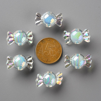 Transparent Acrylic Beads TACR-S152-13B-A07-1