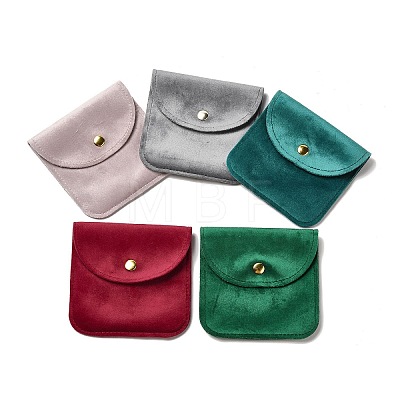 Velvet Jewelry Storage Pouches ABAG-C003-02B-01-1