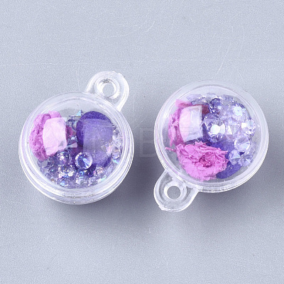 Plastic Ball Pendants KY-T004-04A-1