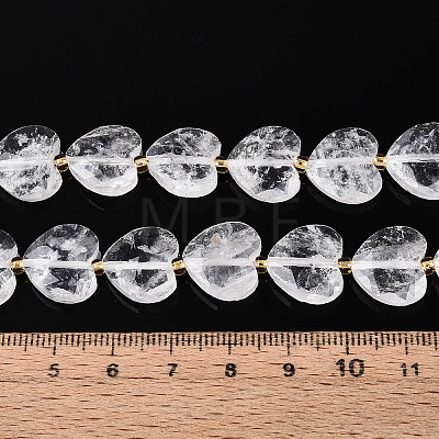 Natural Quartz Crystal Beads Strands G-P592-B19-01-1