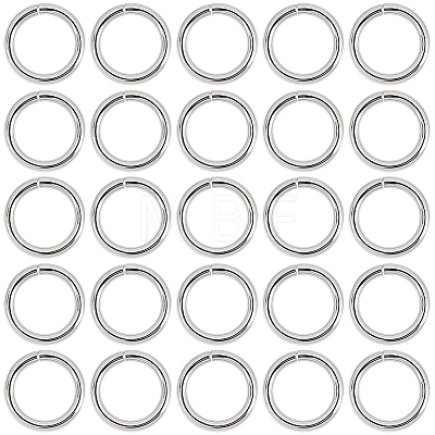 100Pcs 304 Stainless Steel Jump Rings STAS-CN0001-74-1