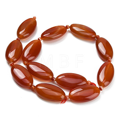 Natural Red Agate Beads Strands G-B178-T01-01-1