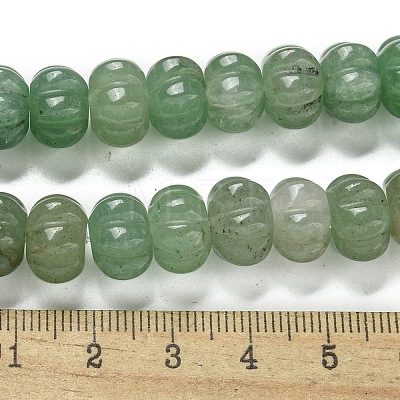 Natural Green Aventurine Beads Strands G-G142-A08-01-1