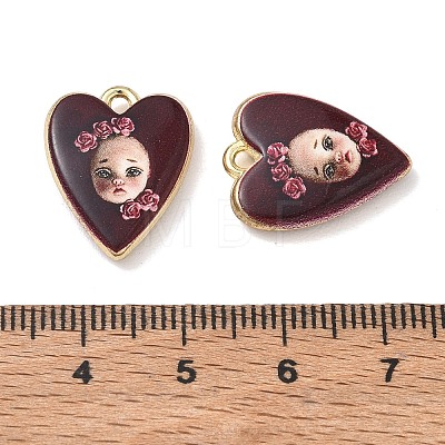 Printed Alloy Pendants AL-CBA4262-10C-01-1