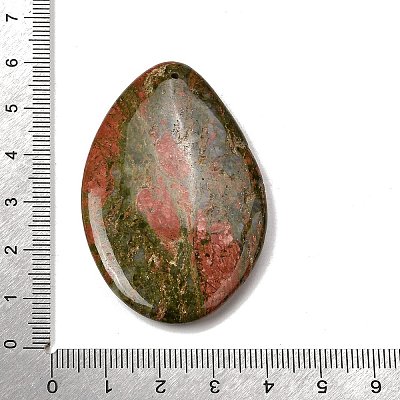 Natural Unakite Big Pendants G-F820-05A-14-1