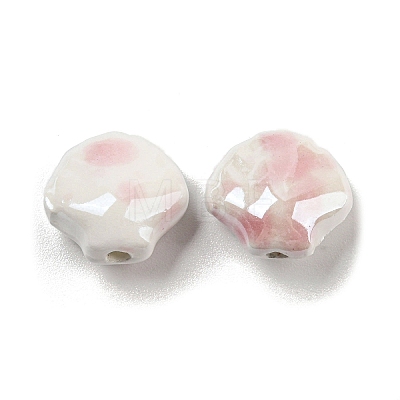 Shell Shape Handmade Porcelain Beads PORC-E022-01A-1