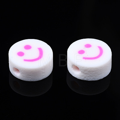 Handmade Polymer Clay Beads X-CLAY-N008-040F-1