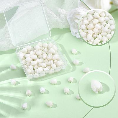 100Pcs Dyed Synthetic Coral Beads CORA-SC0001-29B-1