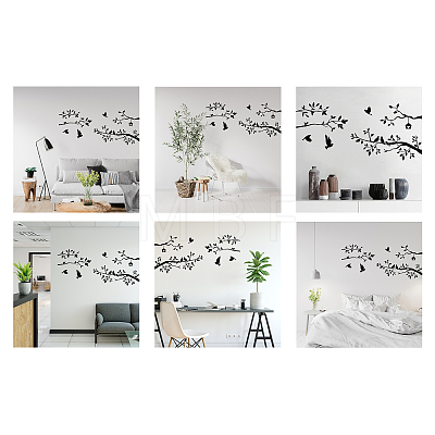PVC Quotes Wall Sticker DIY-WH0200-080-1