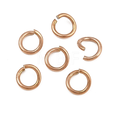 304 Stainless Steel Open Jump Rings STAS-M235-02I-RG-1