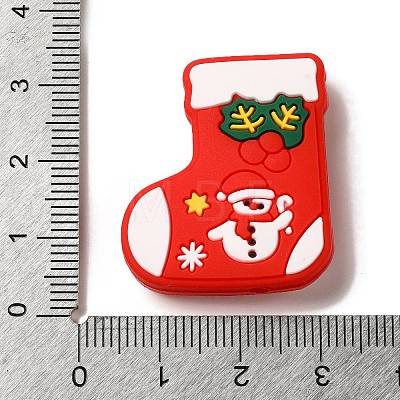 Christmas series Silicone Beads SIL-S006-01F-1