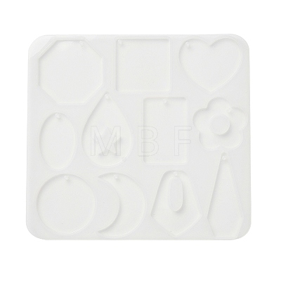 Geometry Earrings Pendants DIY Silicone Mold DIY-Q033-01A-1