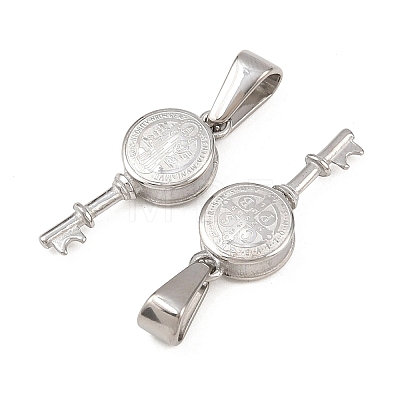 304 Stainless Steel Pendants STAS-I360-01P-1