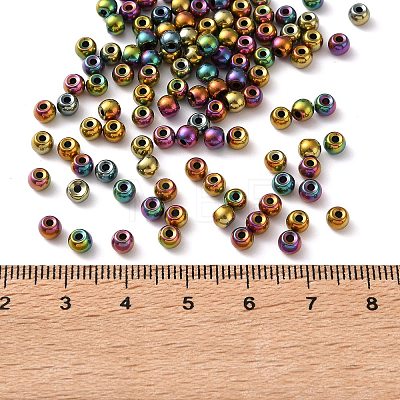 Electroplated Glass Beads GL-G001-02A-02-1