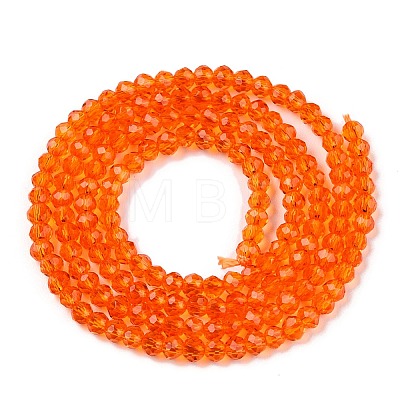 Glass Beads Strands EGLA-T021-01J-1