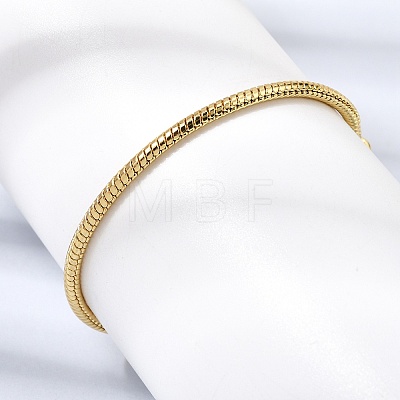 3MM European Brass Chain Bracelet Making BJEW-A164-04G-1