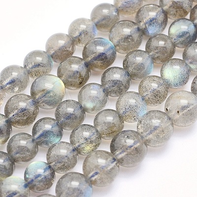 Natural Labradorite Beads Strands LS-G-O166-08-6mm-1