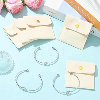 6Pcs Knot Shape Cuff Bangle BJEW-YW0001-19-1