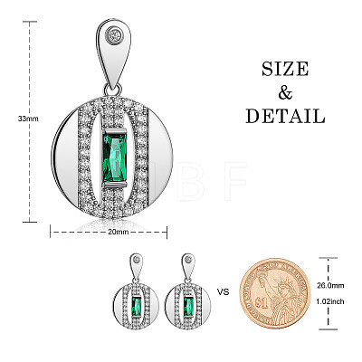 SHEGRACE Brass Micro Pave Grade AAA Cubic Zirconia Dangle Stud Earrings JE898A-1