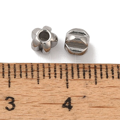 Non-Tarnish 304 Stainless Steel Beads STAS-S129-02P-1