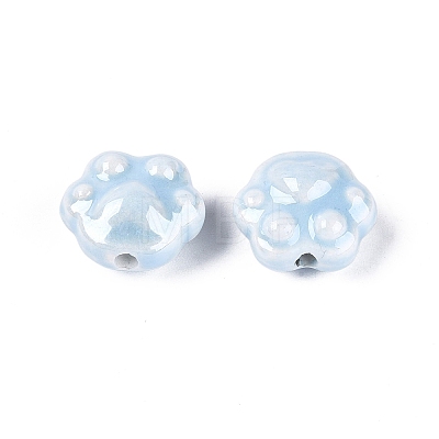 Handmade Porcelain Beads PORC-N012-08E-1