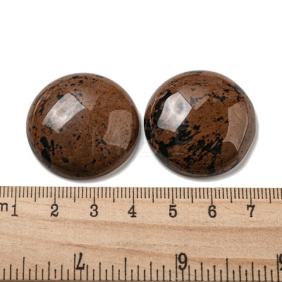 Natural Mahogany Obsidian Cabochons G-C115-02B-15-1