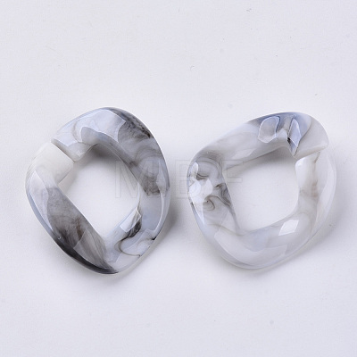 Two Tone Acrylic Linking Rings OACR-N007-02A-1