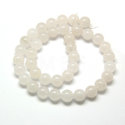 Natural Malaysia Jade Bead Strands G-M101-6mm-09-1