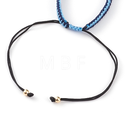 Adjustable Nylon Thread Braided Bracelet Making AJEW-JB00857-07-1