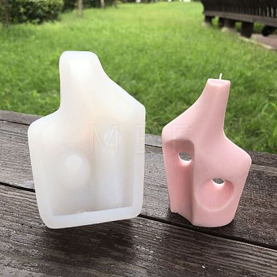 Vase Shape DIY Candle Silicone Molds CAND-PW0001-080-1