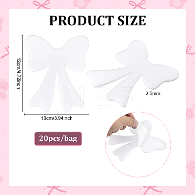 Acrylic Blank Place Cards DIY-BC0017-05B-1