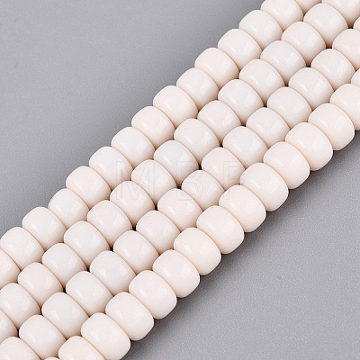 Opaque Glass Beads Strands GLAA-NH0002-B01-C13-1