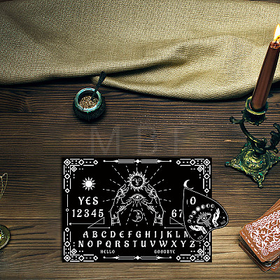 Pendulum Dowsing Divination Board Set DJEW-WH0324-050-1