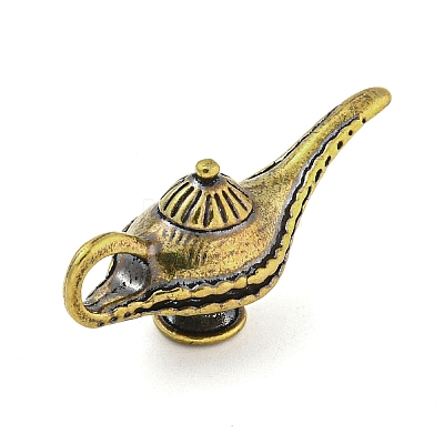 Brass Figurine Statue for Living Room Table Home Decoration DJEW-Q005-01C-AB-1
