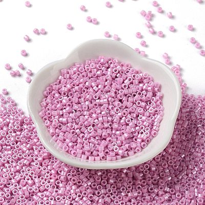 Baking Paint Glass Seed Beads SEED-S042-15A-04-1