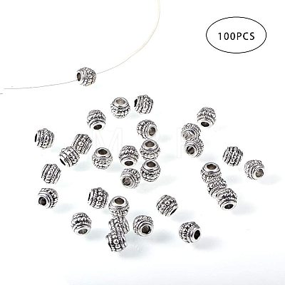 Tibetan Silver Alloy Beads PALLOY-PH0005-24-1