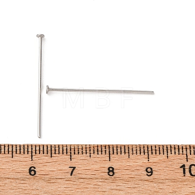 Tarnish Resistant 304 Stainless Steel Flat Head Pins STAS-D448-C-13P-1