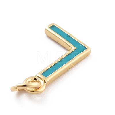 Rack Plating Brass Pendants KK-C065-03L-G-1