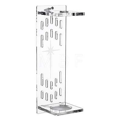 Acrylic Wall-Mounted Sword Display Stands ODIS-WH0099-269-1