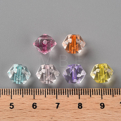 Transparent Acrylic Beads TACR-S154-15A-1