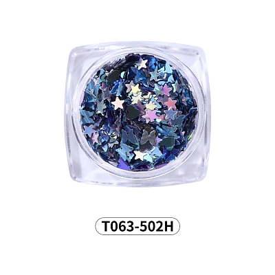 Shiny Laser Nail Art Glitter Sequins MRMJ-T063-502H-1