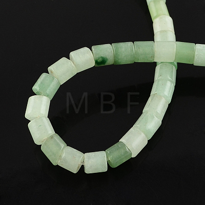Natural Green Aventurine Stone Bead Strands G-R187-18-1
