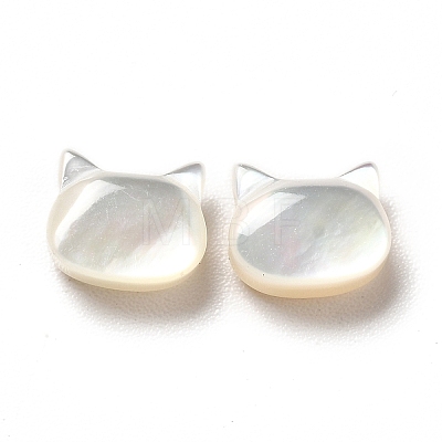 Natural White Shell Beads SHEL-G014-10B-02-1