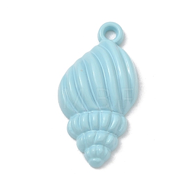 Spray Painted Alloy Pendants AL-CBA5D51-02C-1