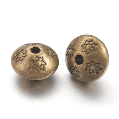 Tibetan Style Spacer Beads X-TIBEB-A101657-AB-FF-1