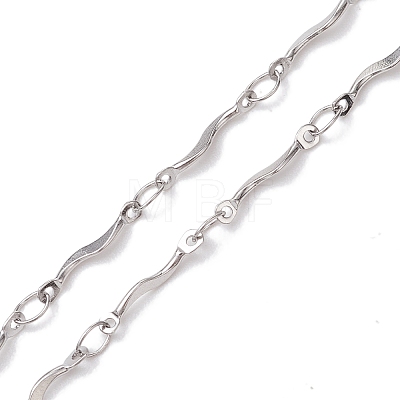 304 Stainless Steel Slider Necklace Makings AJEW-JB01261-01-1