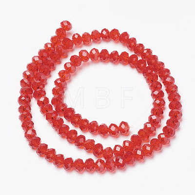 Glass Beads Strands EGLA-A034-T2mm-D01-1