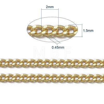 Brass Twisted Chains CHC-S108-G-NF-1