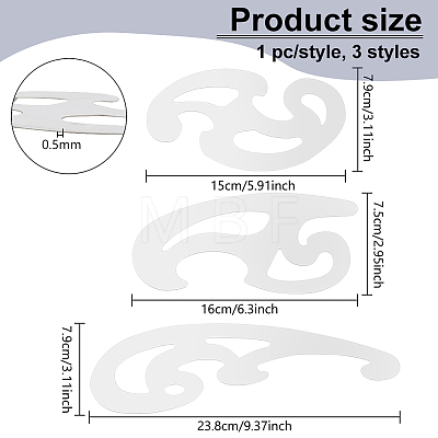 Stainless Steel Spline Cutting Dies Stencils DIY-WH0419-39P-1